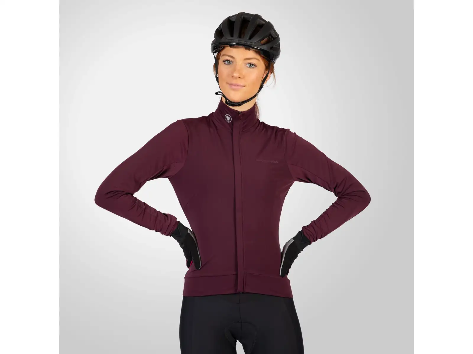 Endura Xtract Roubaix women's jersey long sleeve Purple