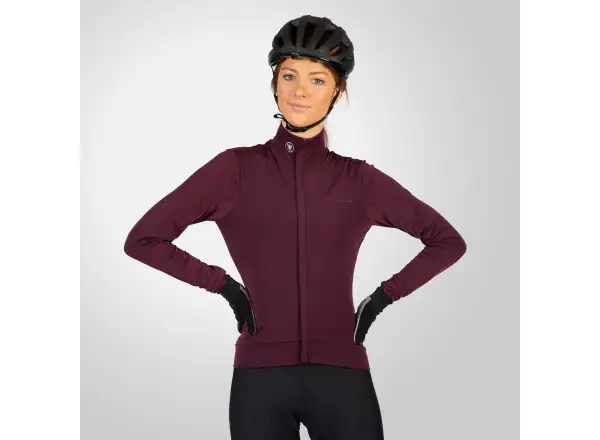 Endura Xtract Roubaix women's jersey long sleeve Purple