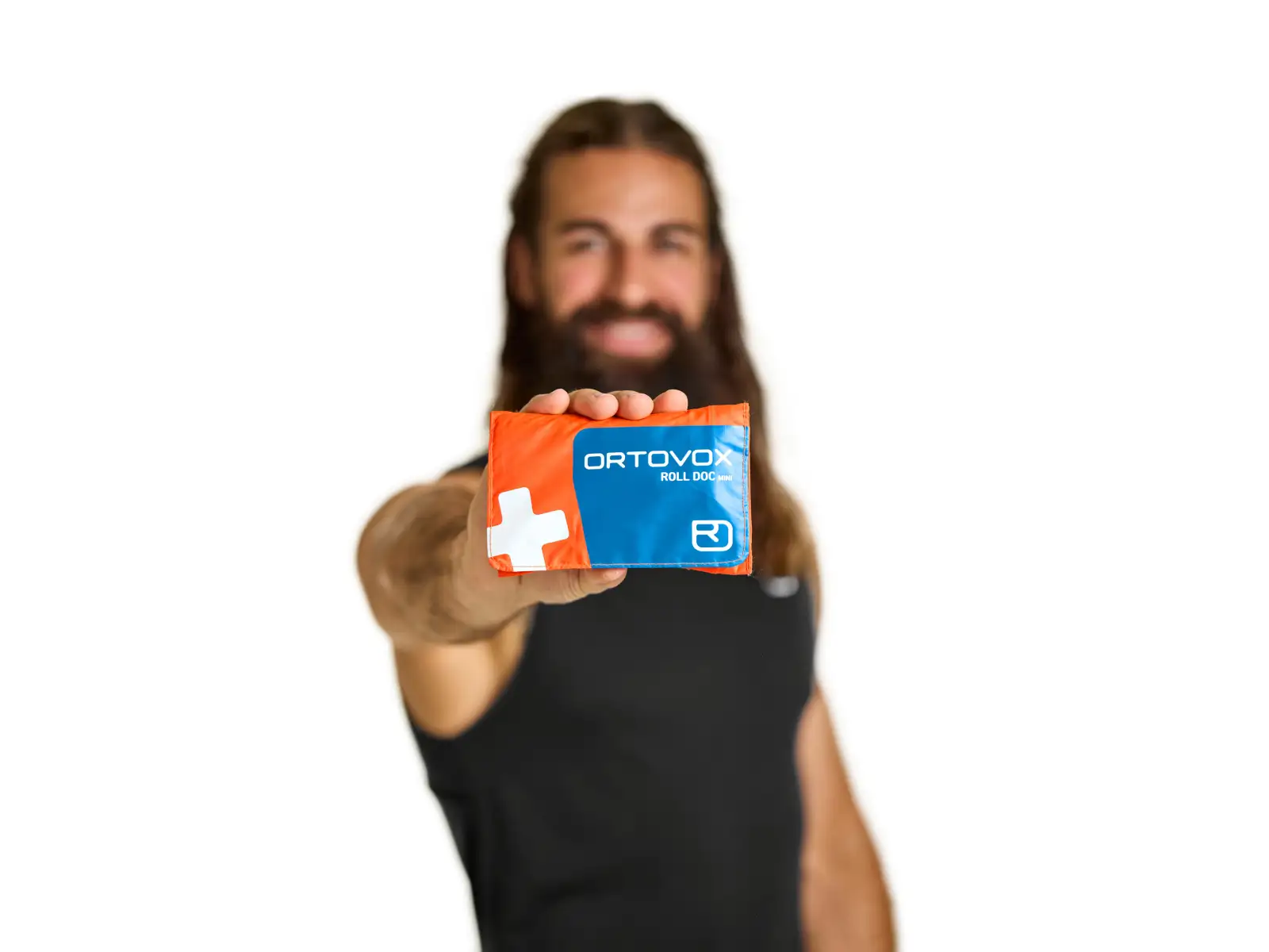 Ortovox First Aid Roll Doc Mini first aid kit Shocking Orange