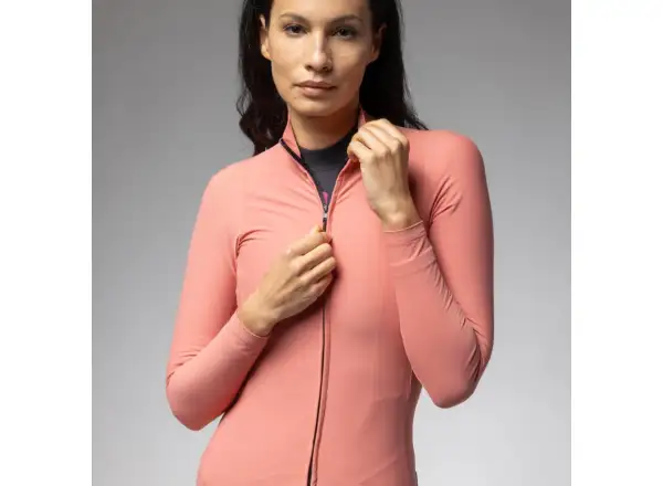 Alé R-EV1 Warm Race 2.0 women's insulated jersey long sleeve Baroque Rose