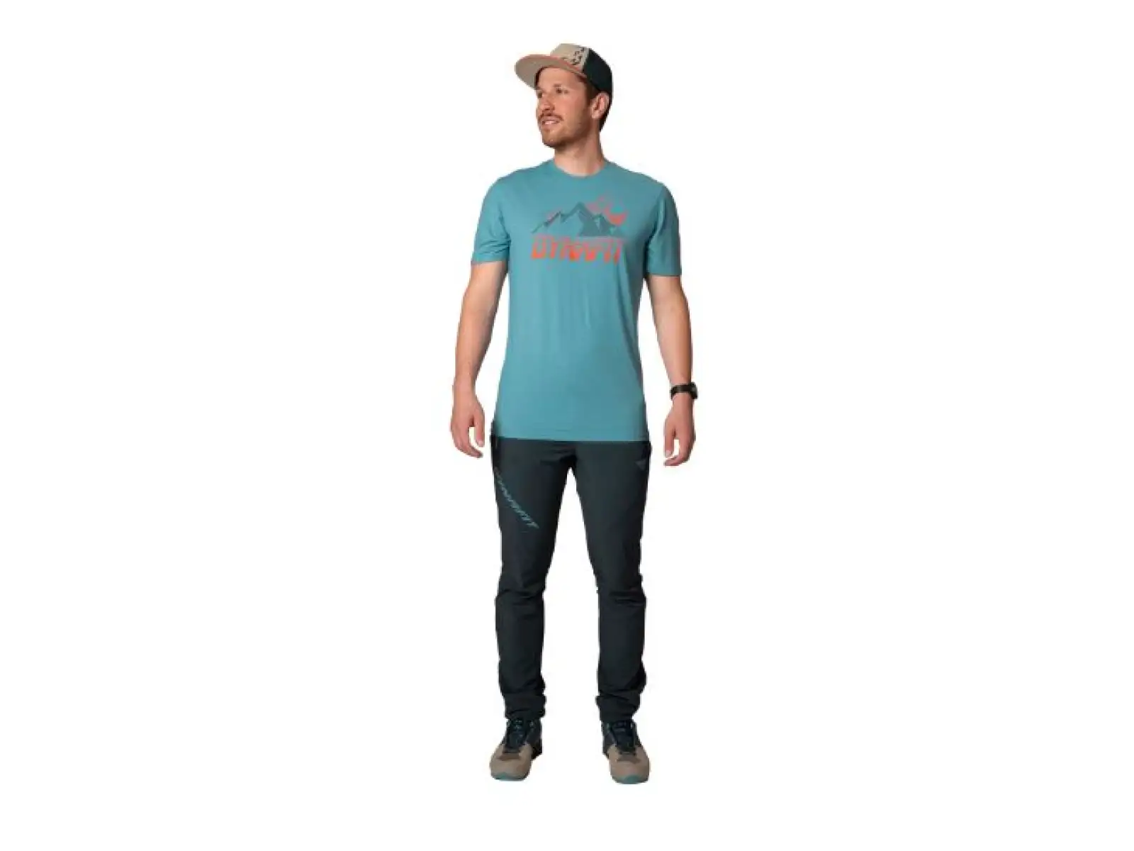 Dynafit Transalper Graphic men's T-shirt Blueberry