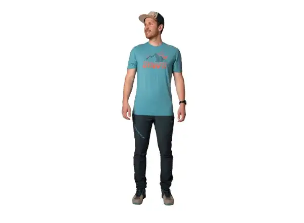 Dynafit Transalper Graphic men's T-shirt Blueberry