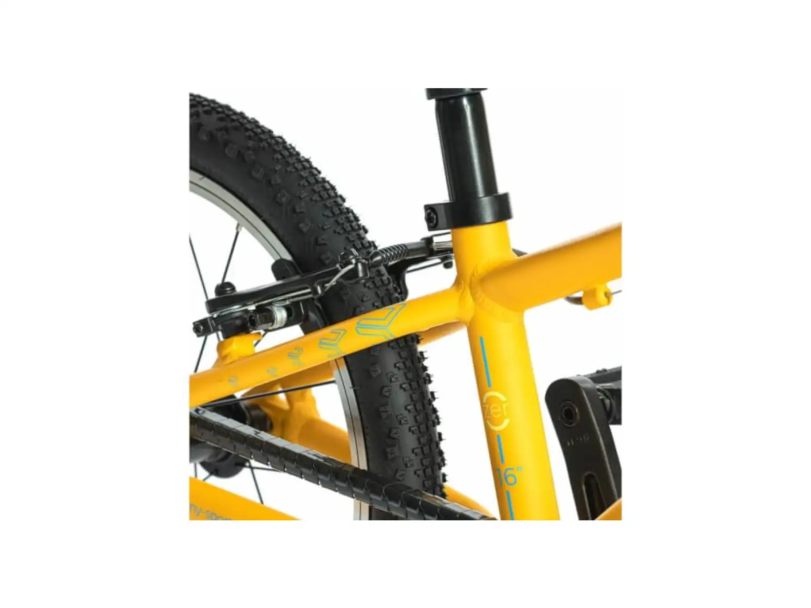 Beany Zero 16 children's bike Yellow