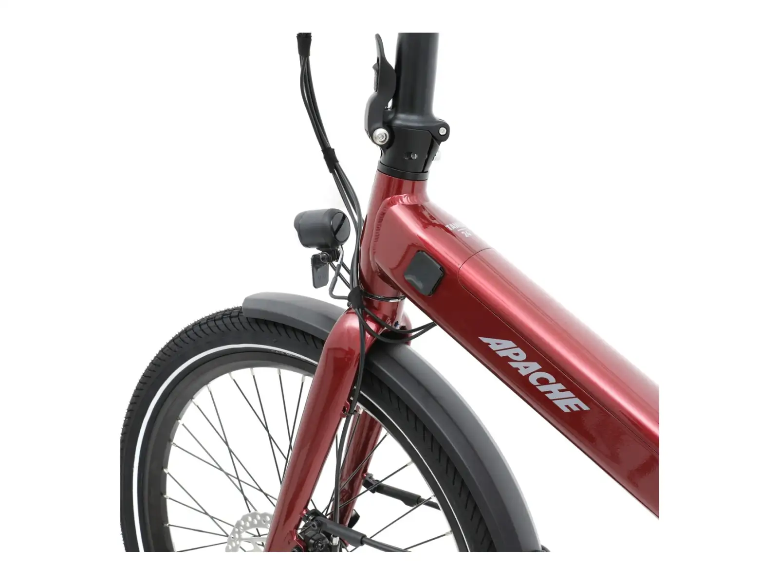Apache Tanka 24 RX folding e-bike 363 Wh S/M burgundy