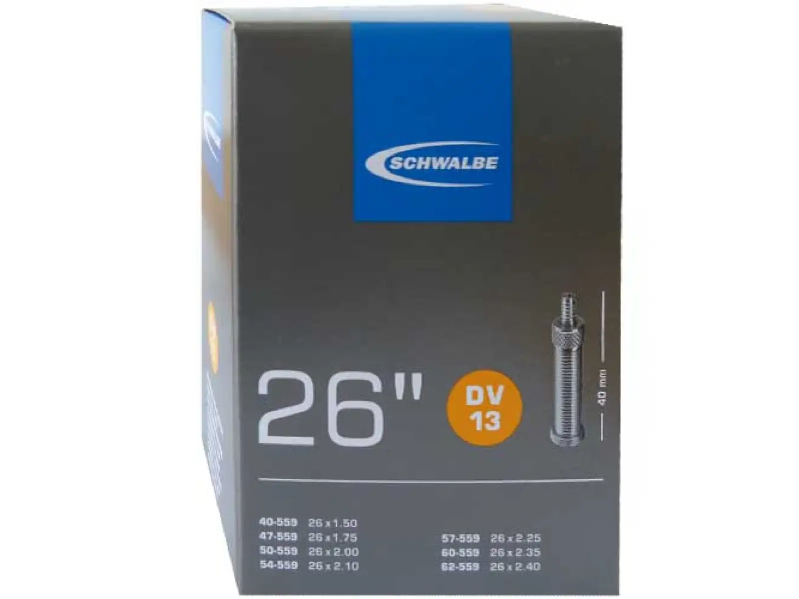 Schwalbe tube MTB 26x1.50-2.50" (Nr.13)