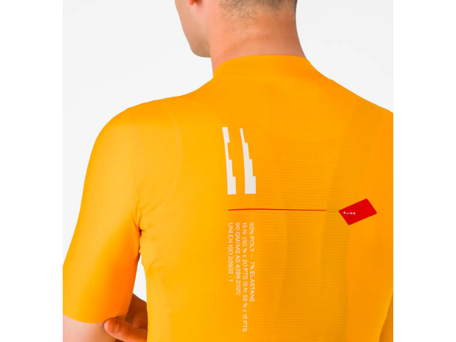 Castelli Espresso R-A/D men's jersey short sleeve Vivid Orange