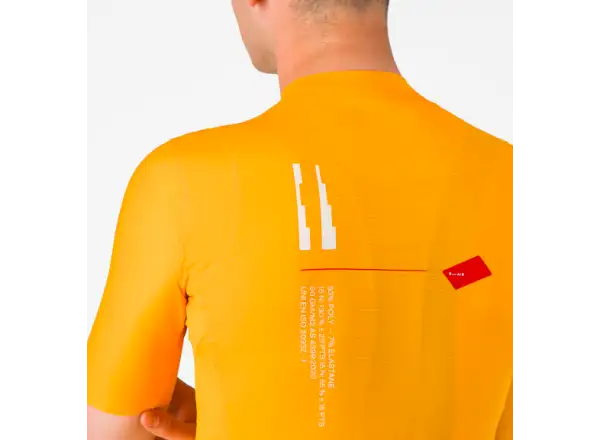 Castelli Espresso R-A/D men's jersey short sleeve Vivid Orange
