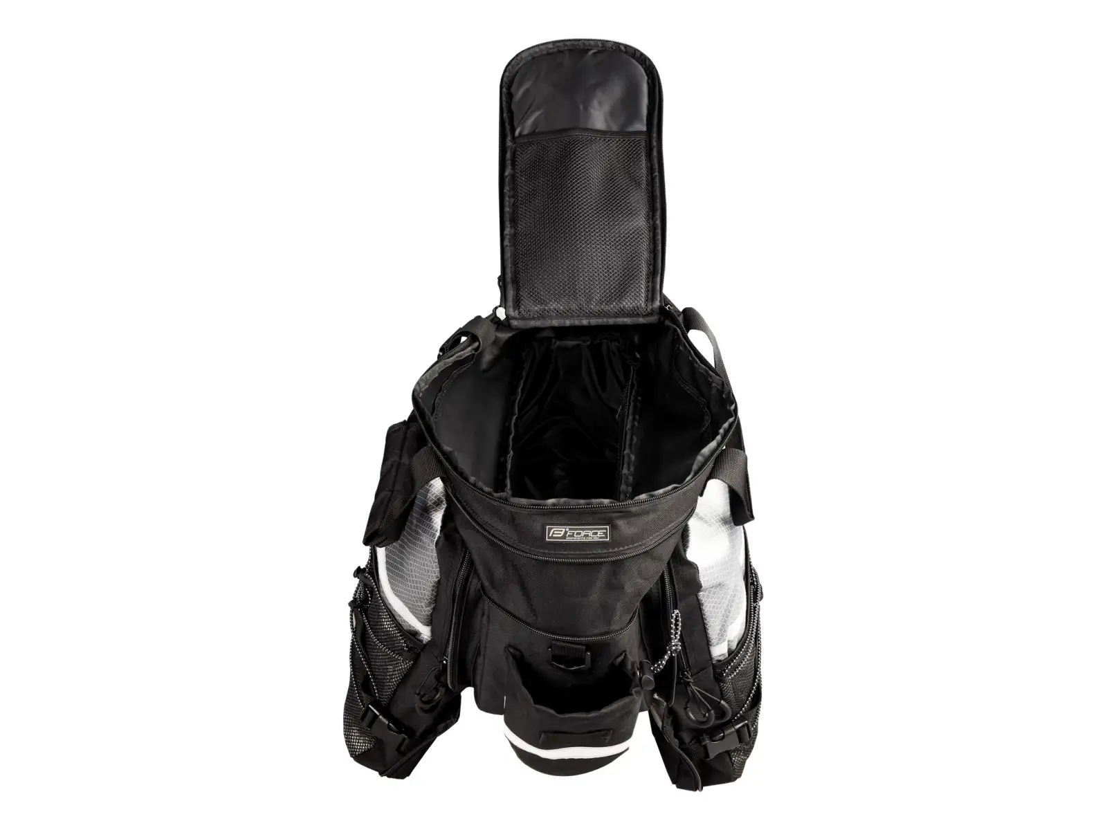 Force Large bag on rear rack 20 l black