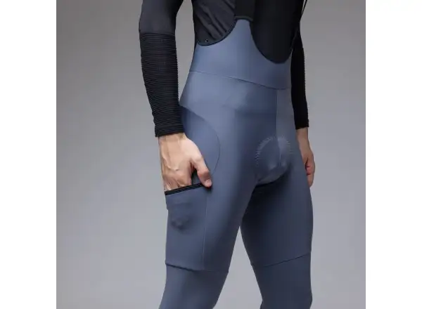 Alé Off Road - Gravel Stones Cargo 2.0 men's winter cycling pants Steel