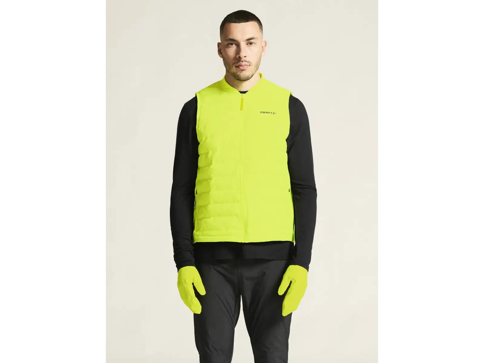 CRAFT SubZ 4 men's vest yellow