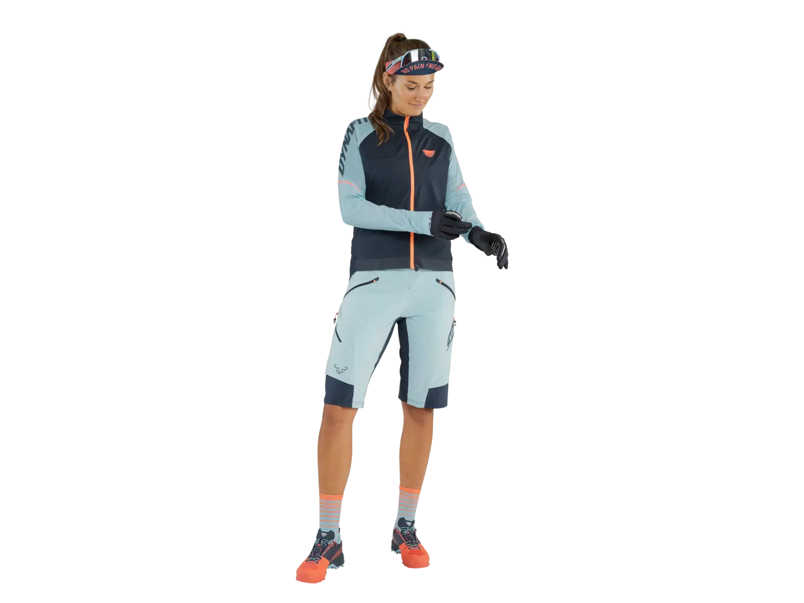 Dynafit Ride Wind women's cycling jacket Marine Blue
