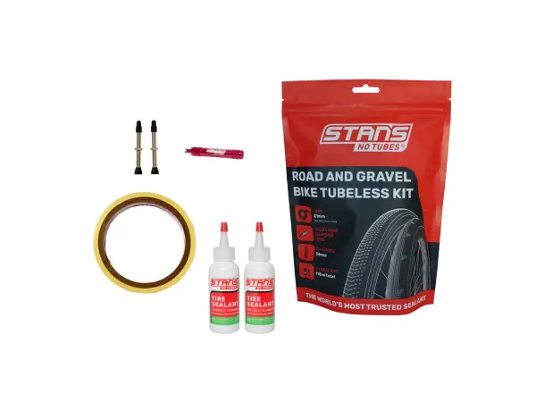 No Tubes Tubeless Kit Road kit sealant 200 ml, insert 25 mm, valve 55 mm (2 pcs)