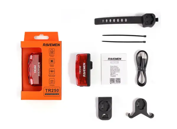 Ravemen TR250 rear light