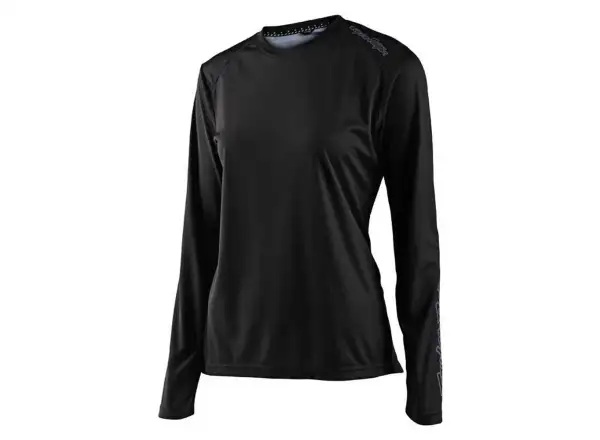 Troy Lee Designs Lilium women's jersey long sleeve Black