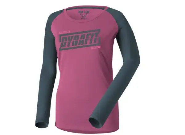 Dynafit 24/7 women's long sleeve T-shirt Magenta