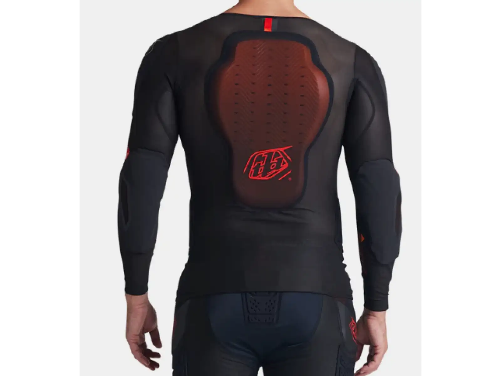 Troy Lee Designs Stage Ghost D3O Solid protective vest with long sleeves Black