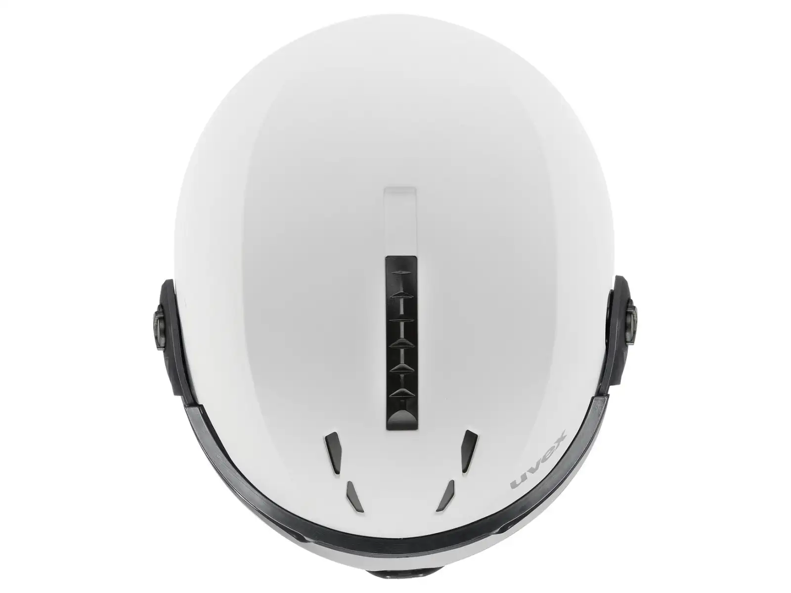 Uvex Instinct Visor ski helmet white/black matt