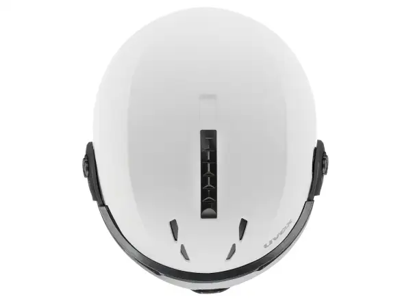 Uvex Instinct Visor ski helmet white/black matt