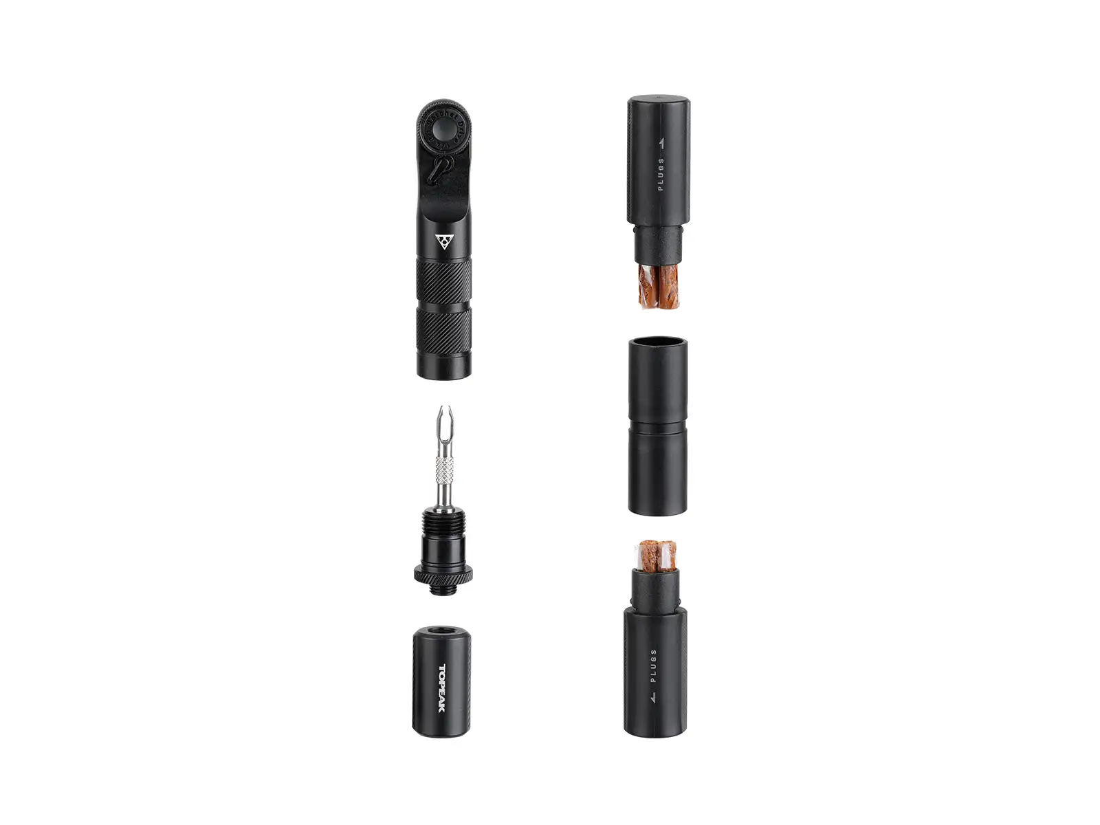 Topeak Ratchet'n Roll Elite tool set with ratchet 15 functions black