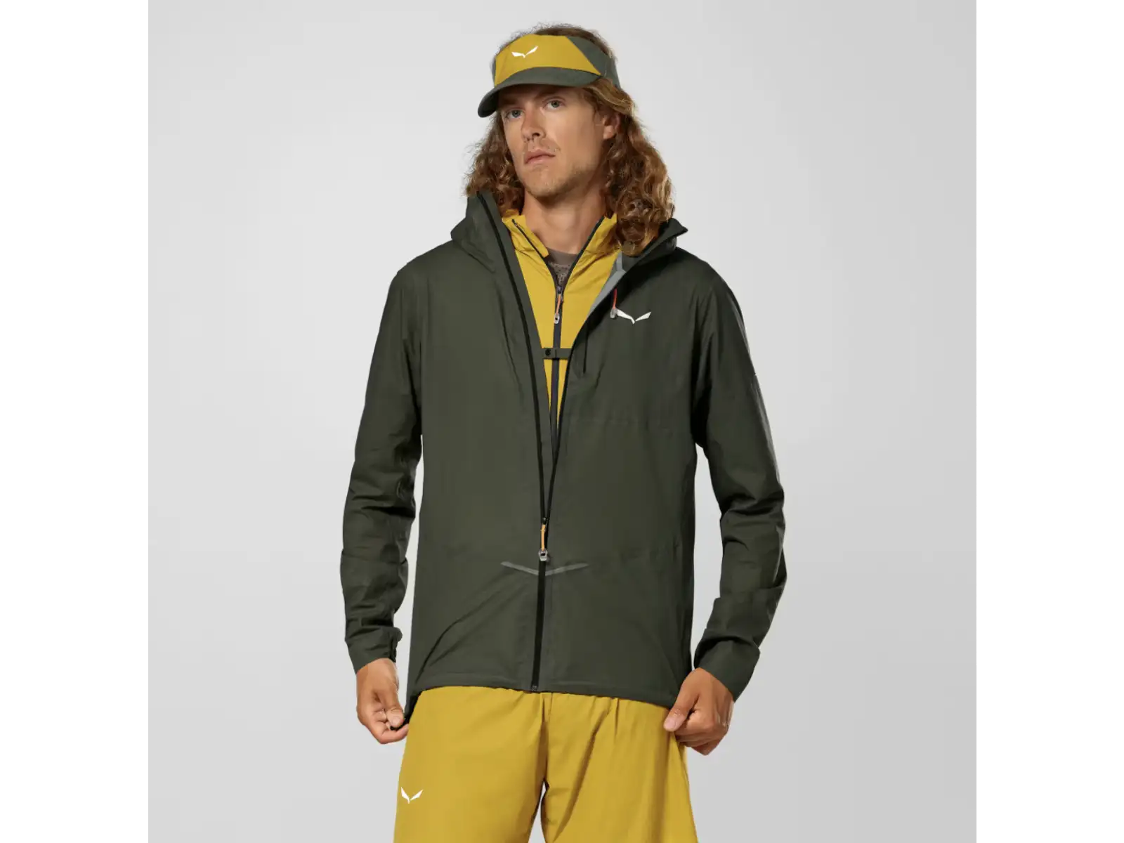 Salewa Pedroc 2 Powertex 2.5 Light men's jacket Faded Green