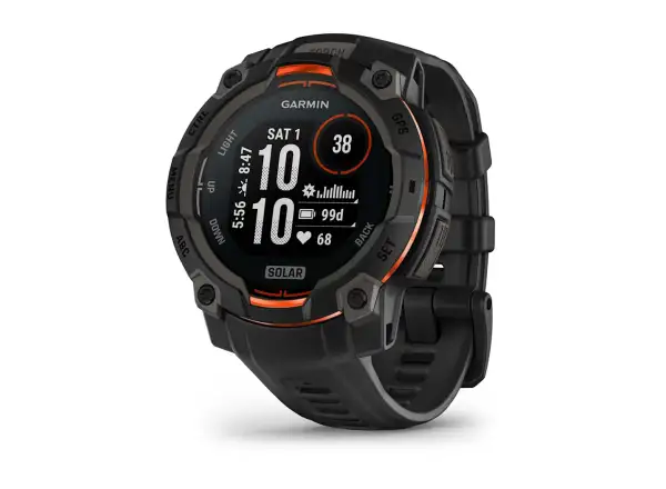 Garmin Instinct 3 Solar 45 mm smart watch Black/Black strap