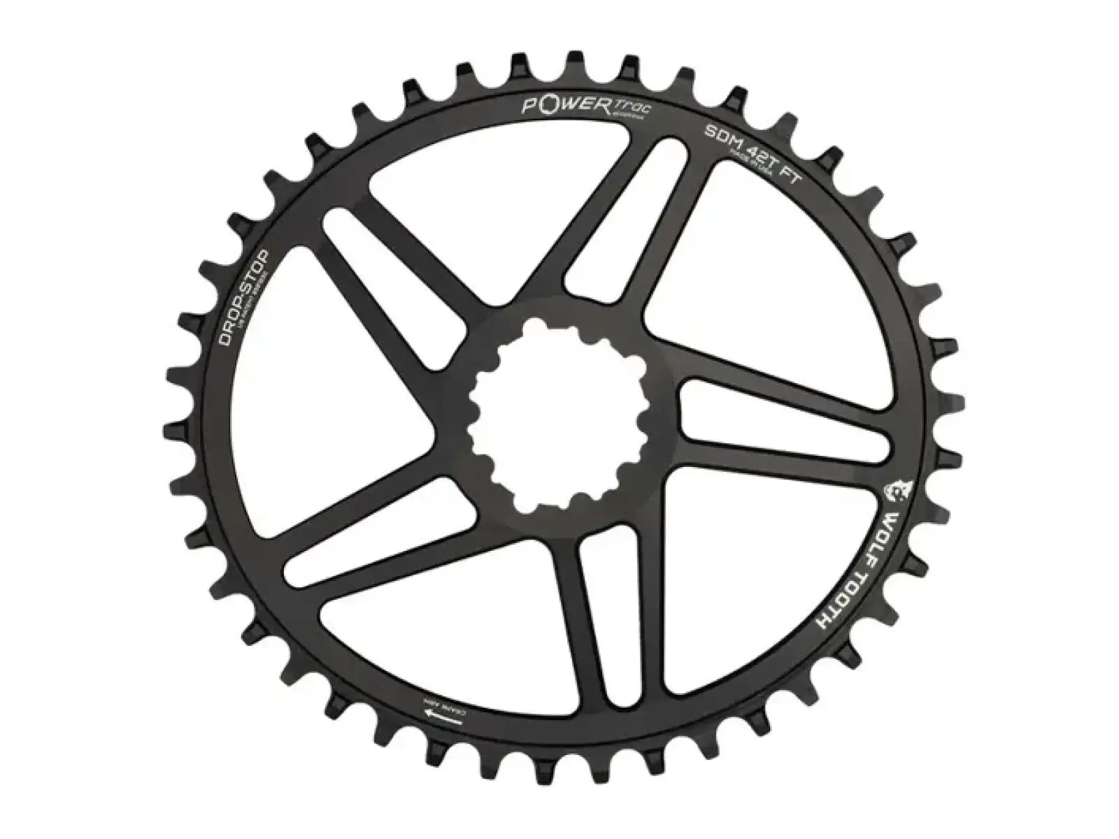 Wolf Tooth chainring 110x40 SDM Oval for Sram Flattop
