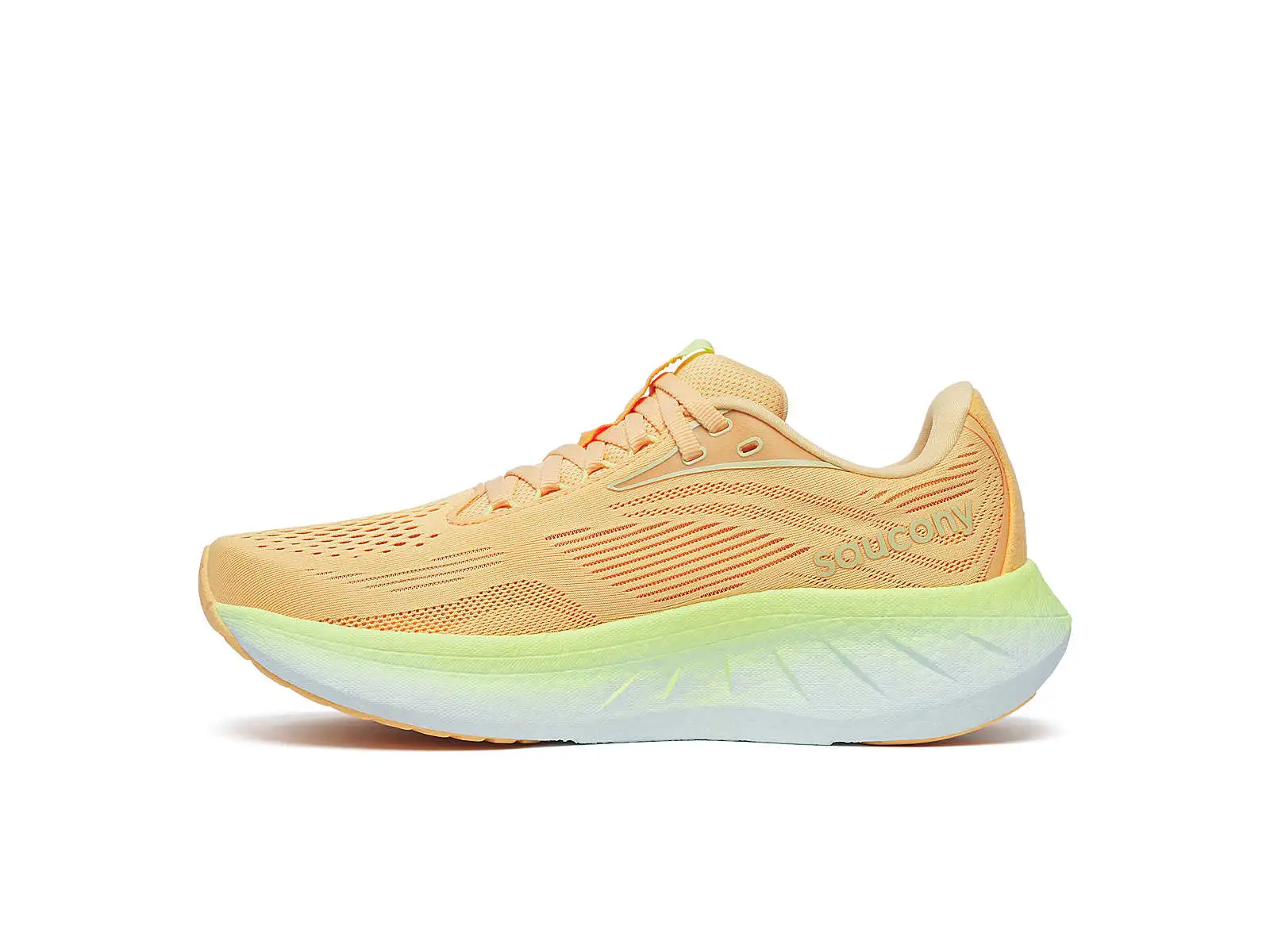 Saucony Ride women's running shoes Peach/Sunny