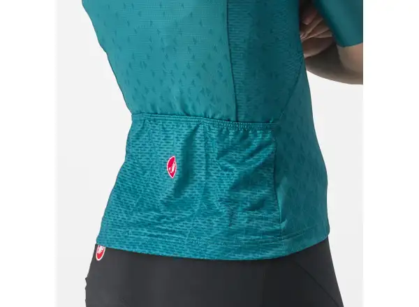 Castelli Pezzi women's jersey short sleeve Quetzal Green