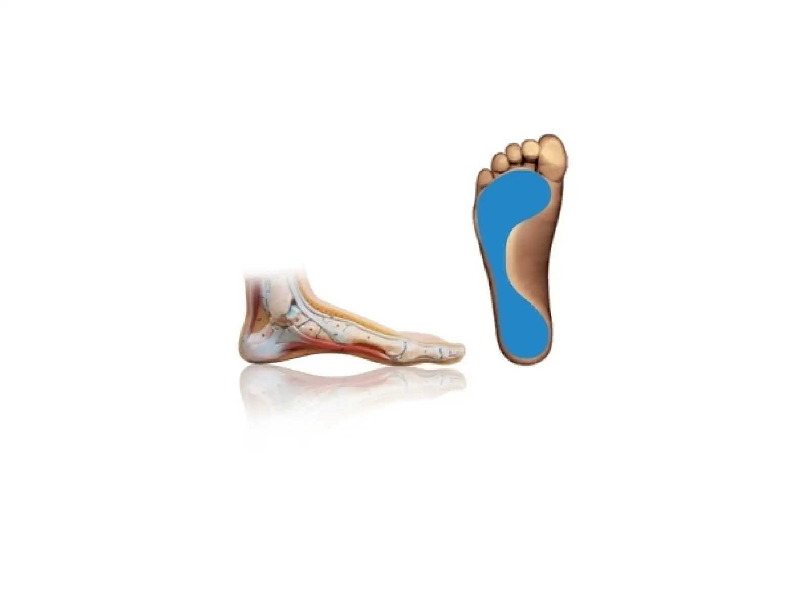Sidas 3feet Comfort CZ Mid Arch insoles medium arch 1 pair