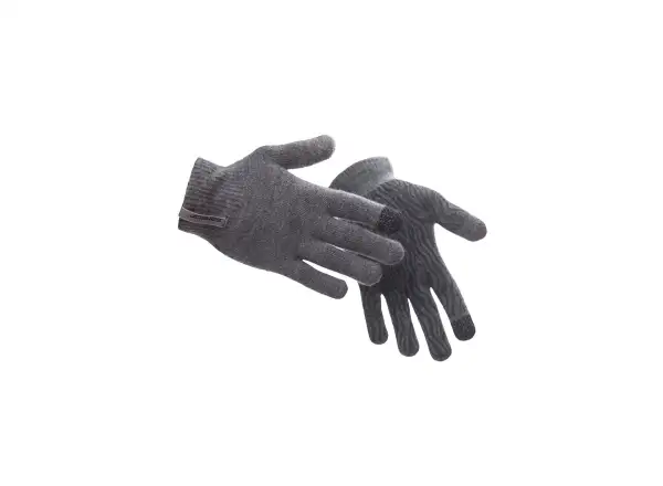 Sensor Merino gloves grey