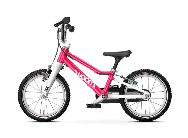 Woom GO 2 children's bike 14" Hot Pink