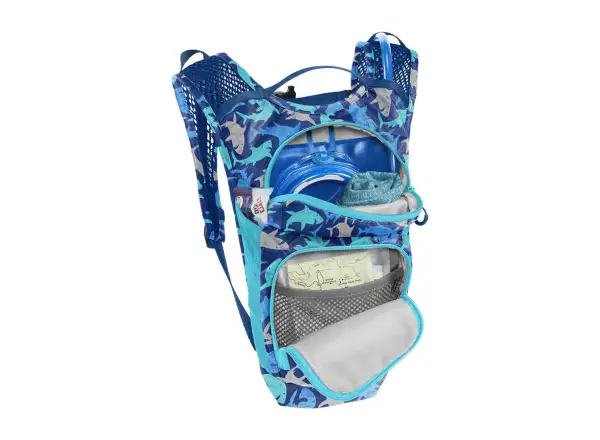 Camelbak Mini Mule children's backpack 5 l + reservoir 1.5 l Sharks