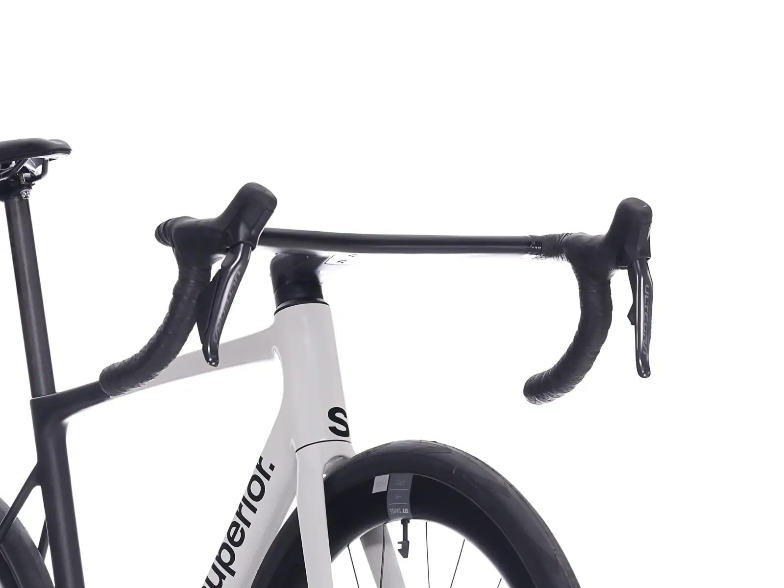 Superior RR 9.8 road bike Matte Carbon / White