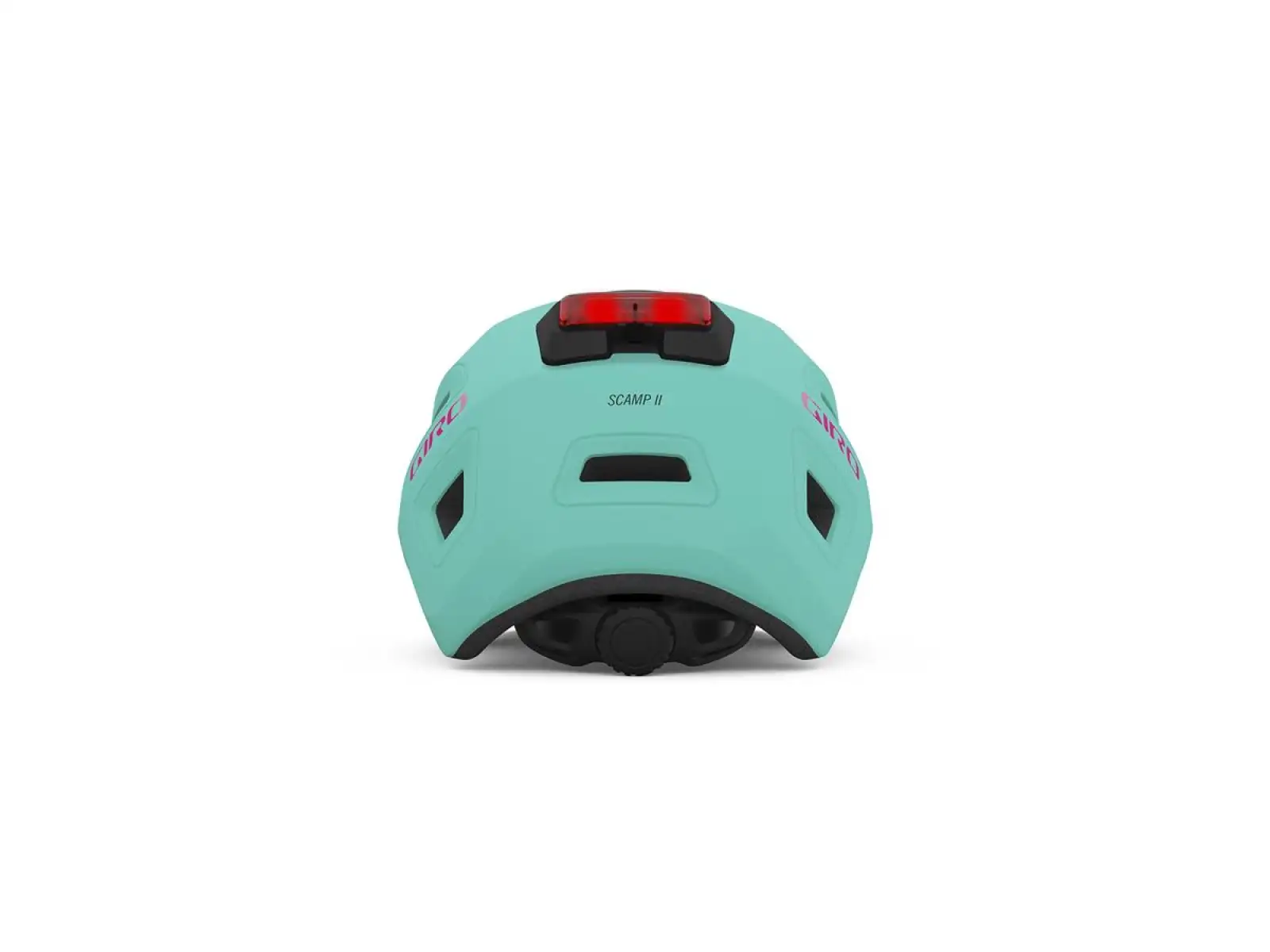 GIRO Scamp II LED kids' helmet Mat Screaming Teal