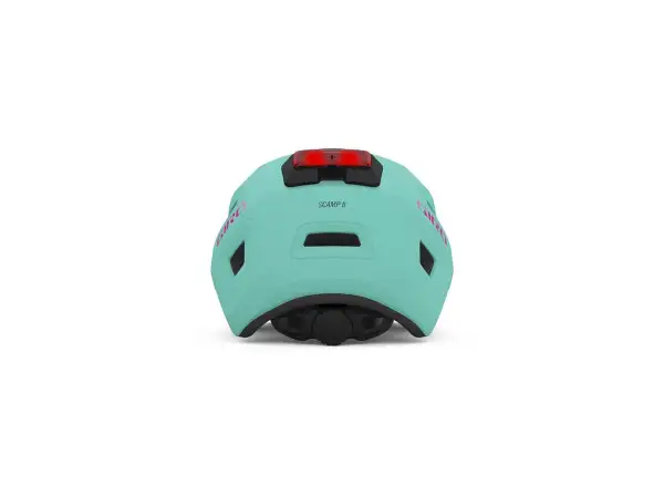 GIRO Scamp II LED kids' helmet Mat Screaming Teal