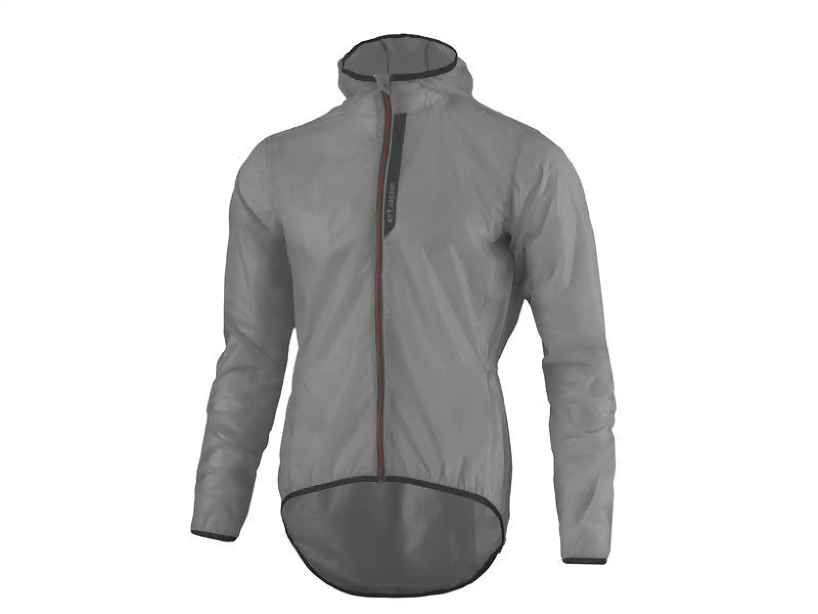 Etape Vento men's raincoat grey transparent