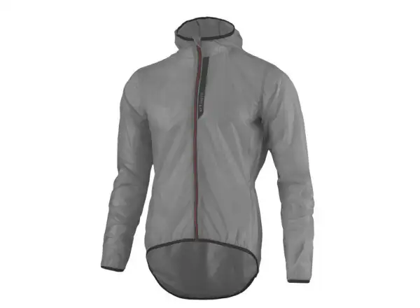 Etape Vento men's raincoat grey transparent