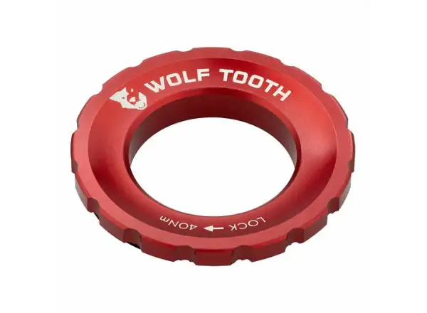 Wolf Tooth Centerlock External Lockring Red