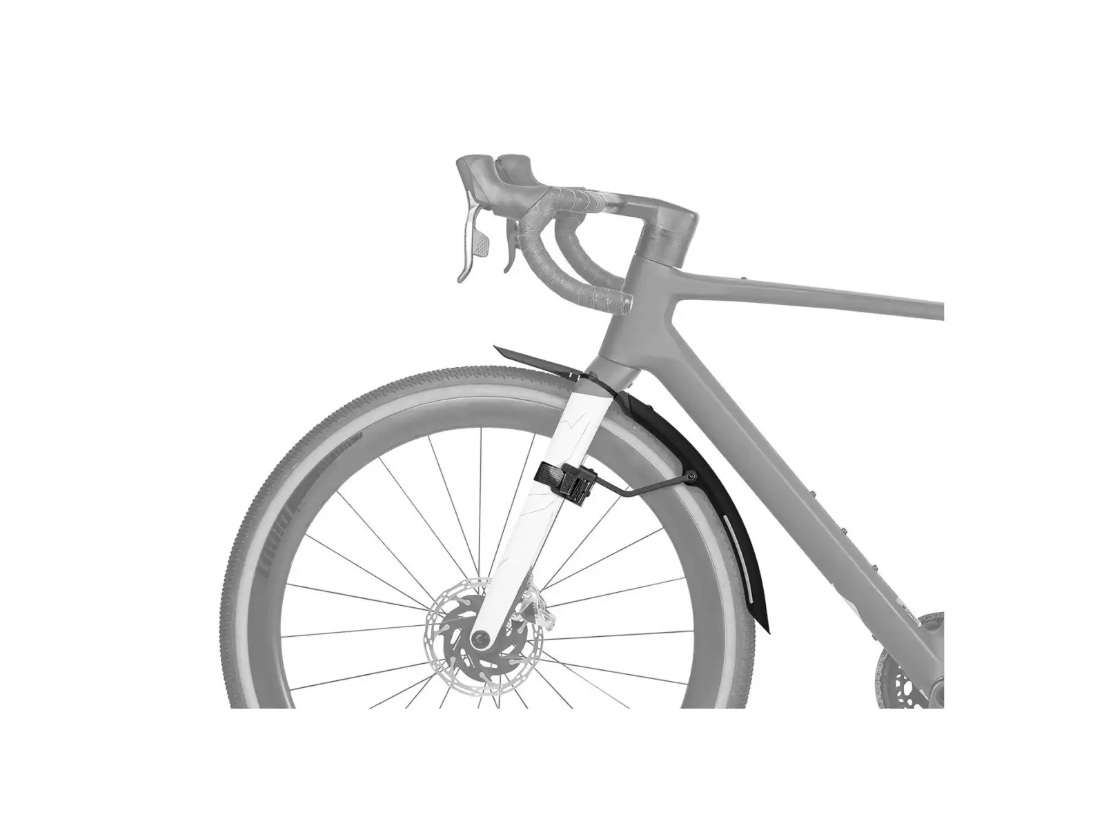 Topeak TetraFender G1 front gravel fender reflective sticker