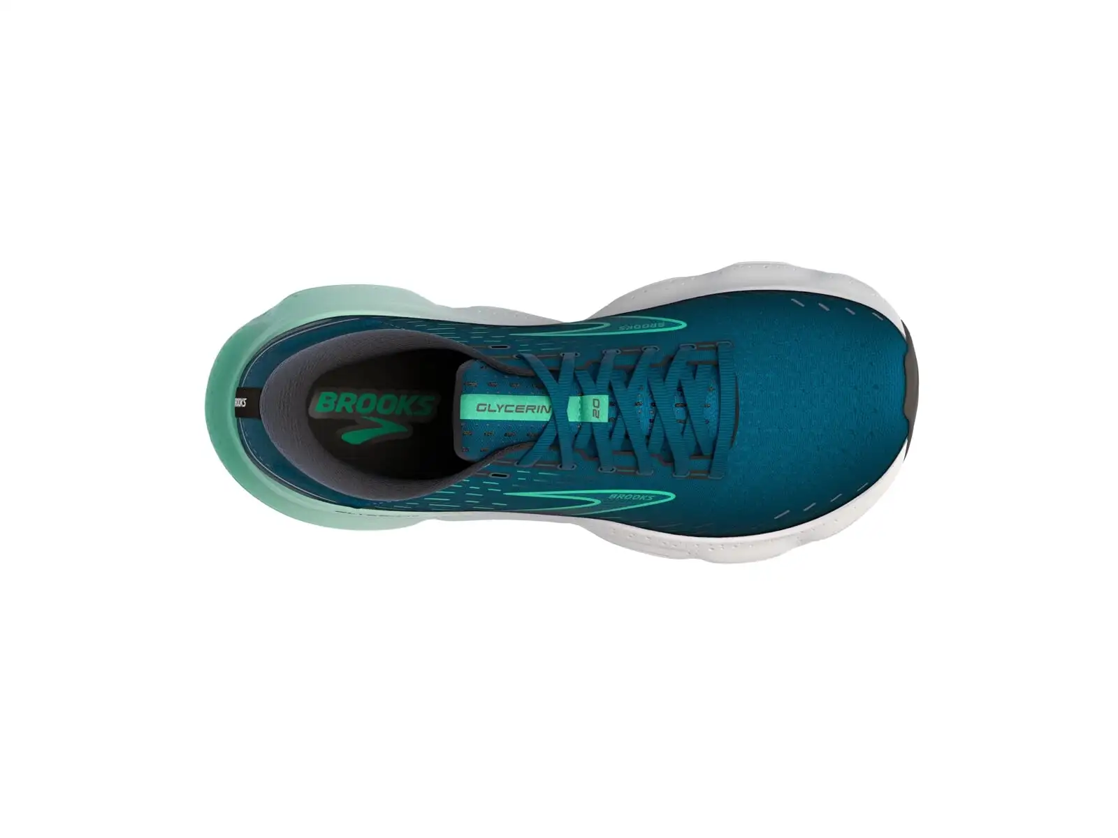 Brooks Glycerin 20 men's running shoes blue