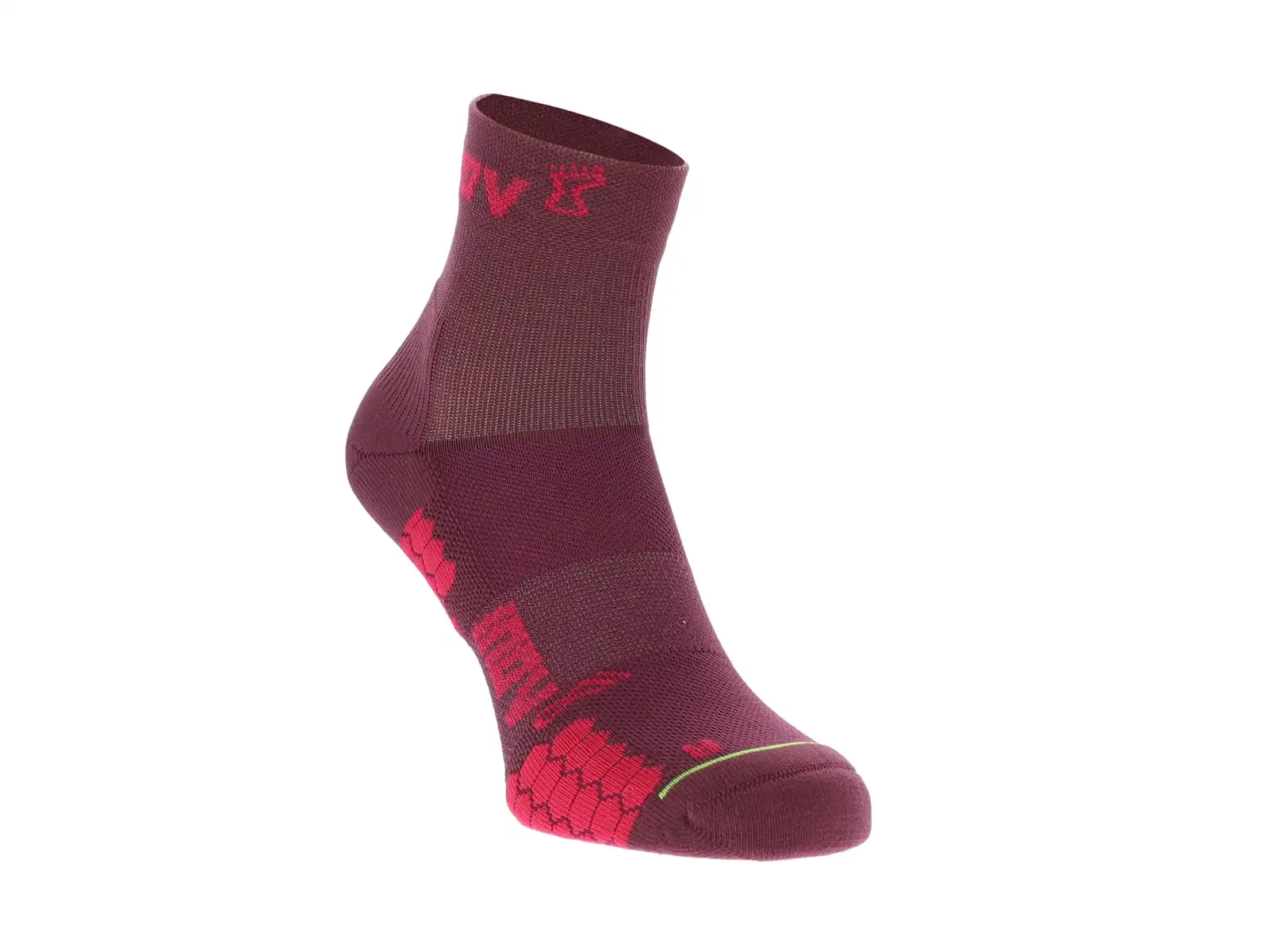 Inov-8 Trailfly mid socks teal/purple