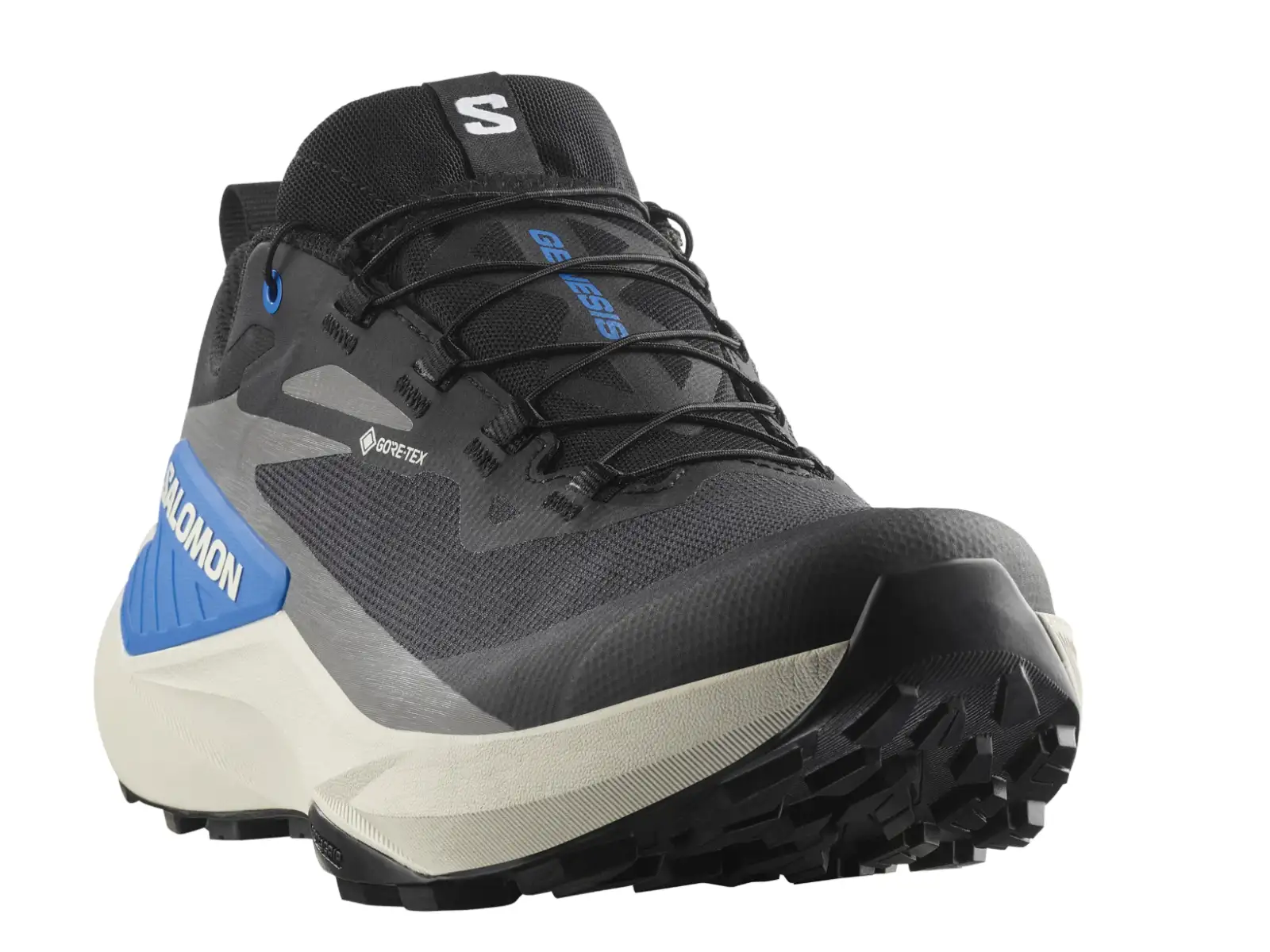 Salomon Genesis GTX men's running shoes Black/Lunar Rock