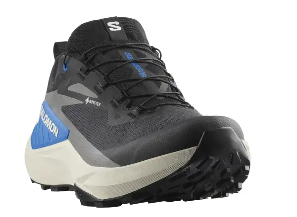Salomon Genesis GTX men's running shoes Black/Lunar Rock