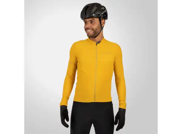 Endura Pro SL II men's jersey long sleeve Mustard
