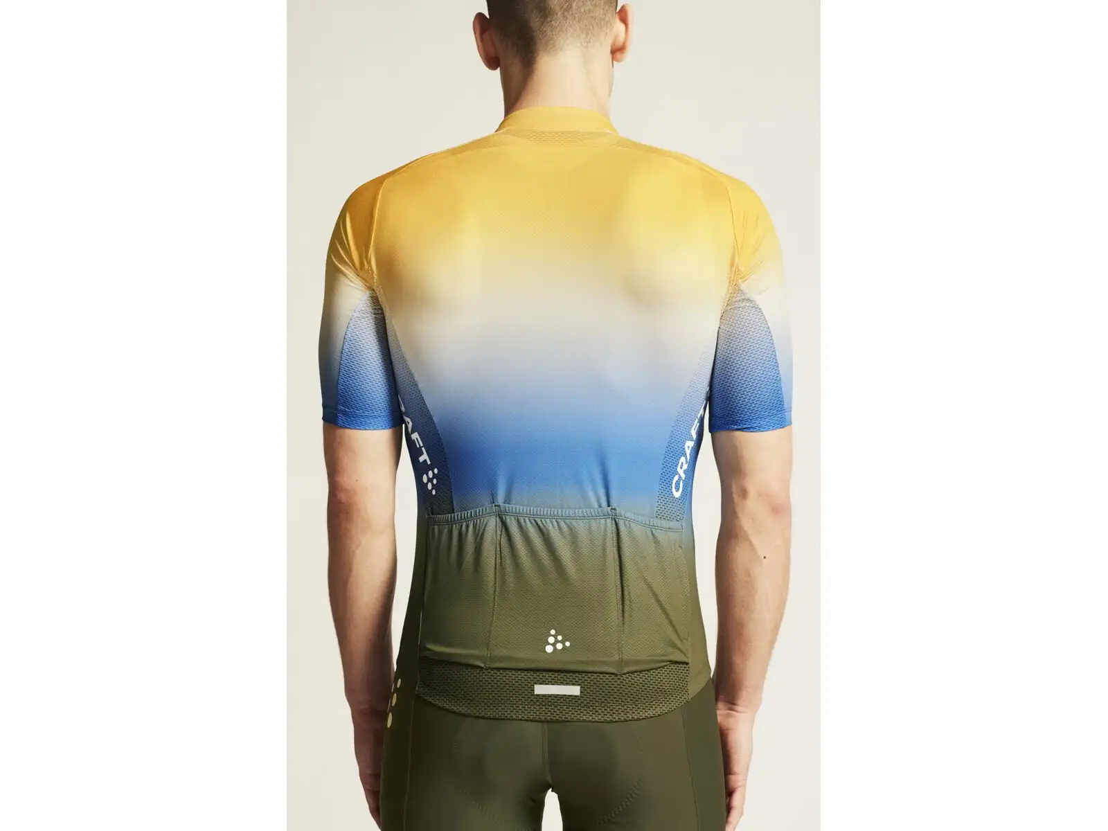 Craft ADV Endur Graphic men's jersey short sleeve green
