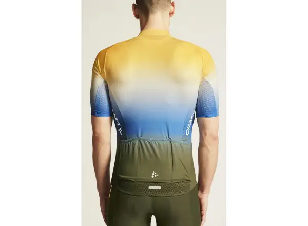 Craft ADV Endur Graphic men's jersey short sleeve green