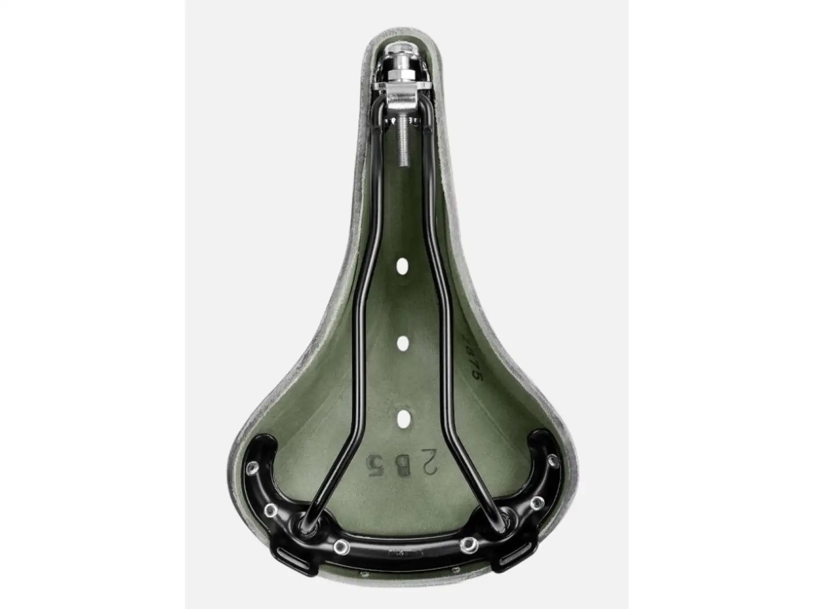 Brooks B17 Standard S leather saddle Apple Green - Unpacked