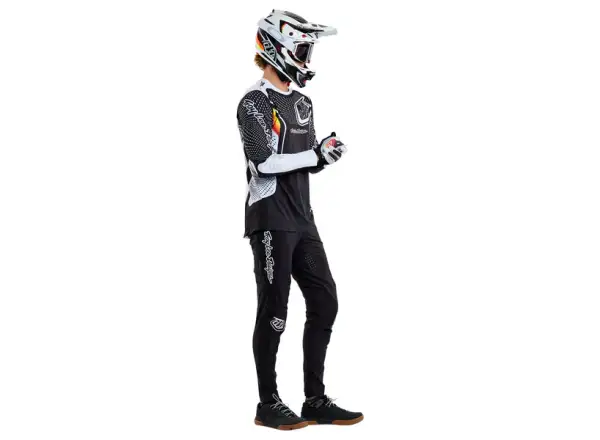 Troy Lee Designs Sprint Ultra Optic men's long sleeve jersey Black