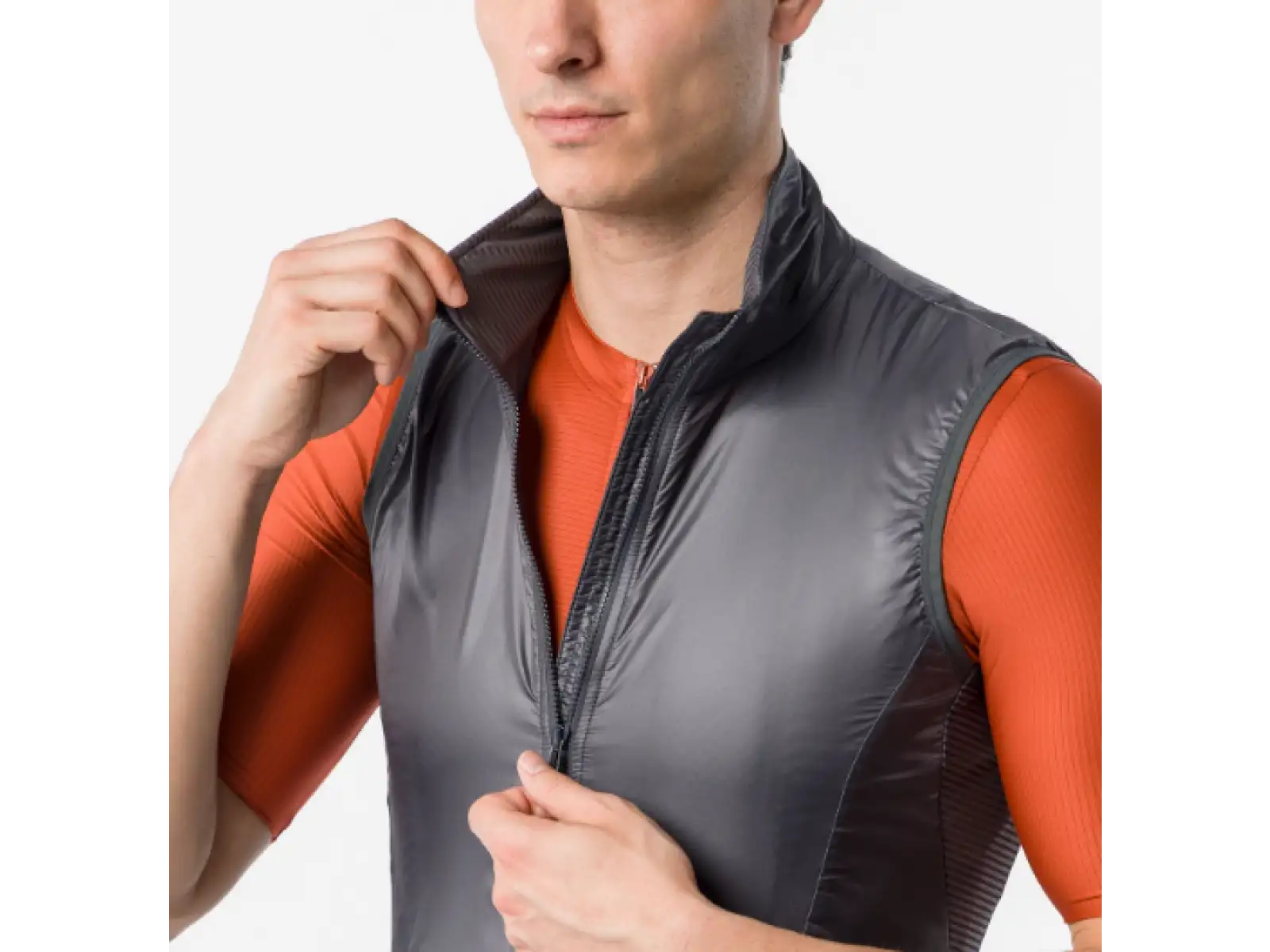 Castelli Aria 2 men's vest Dark Gray