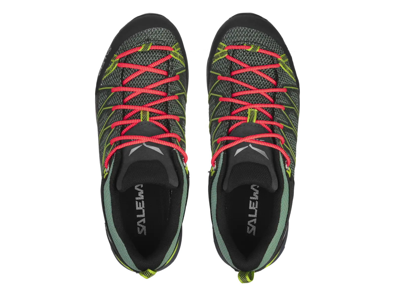 Salewa Mountain Trainer Lite GTX women's shoes Feld Green/Fluo Coral